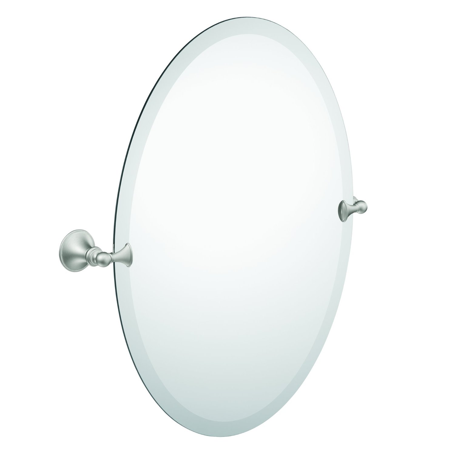 Moen DN2692BN Glenshire Oval Tilting Mirror, Brushed Nickel