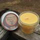 4oz Hand-poured, Handmade Unscented Mason Jelly Jar 100% All Natural Beeswax Candle with Cotton Wick