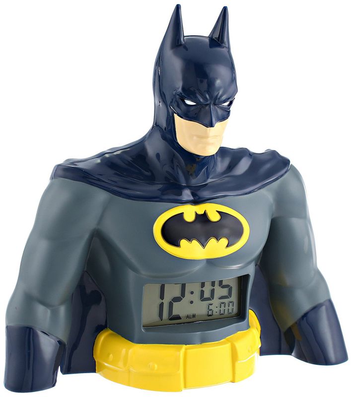 DC Comics BAT3031 Digital Display Batman LCD Alarm Clock