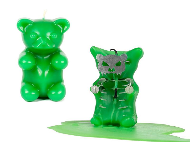 Gummy Bear Candle – Scented – Skeleton Candles – Green