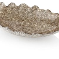 IVV Glassware Madagascar Decorative Centerpiece Bowl, 16-1/2-Inch by 19-Inch