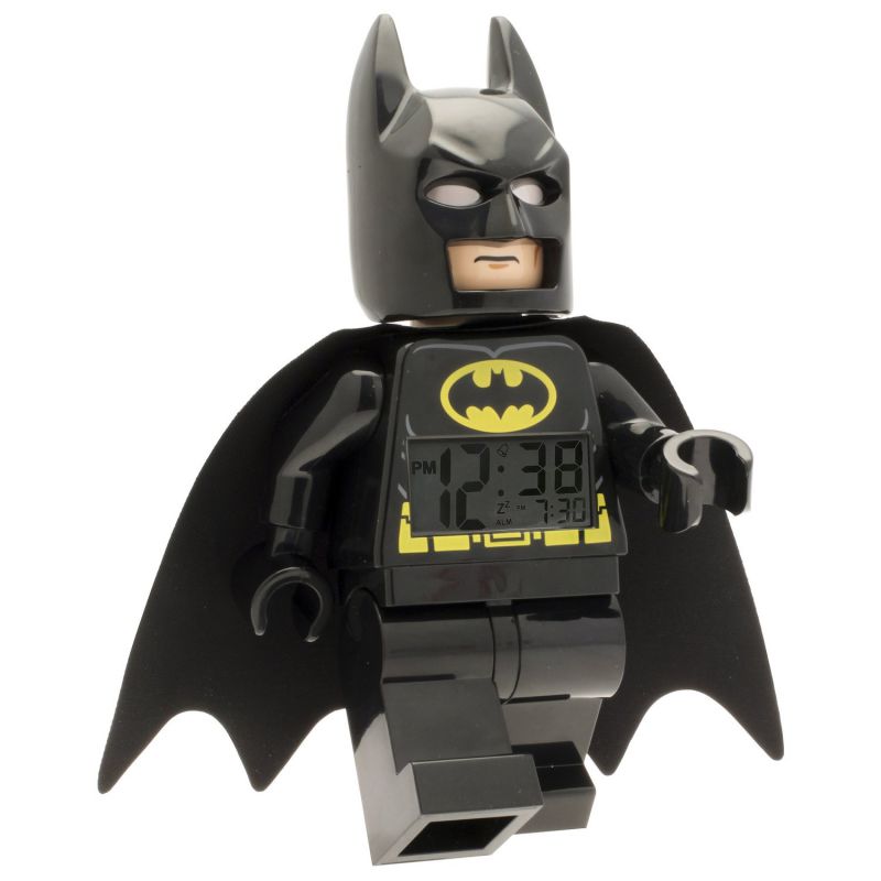 LEGO Kids' DC Super Heroes Mini-Figure Alarm Clock