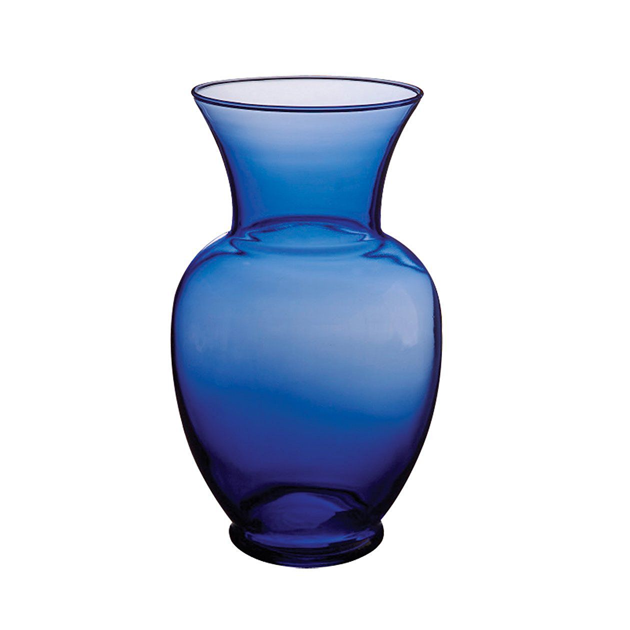 Syndicate Sales 11" Spring Garden Vase, Cobalt