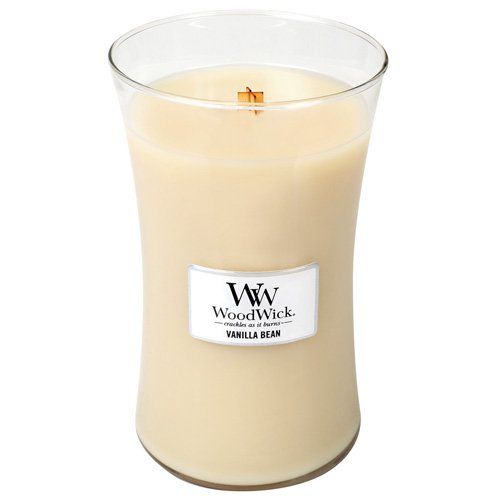 Vanilla Bean Woodwick Jar Candle - 21.5 oz.
