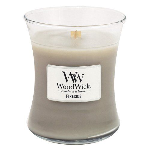 Woodwick Candle Fireside Medium Jar