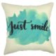 YOUR SMILE Cotton Linen Square Decorative Throw Pillow Case Cushion Cover 18x18 Inch(44CM44CM) (YS243)