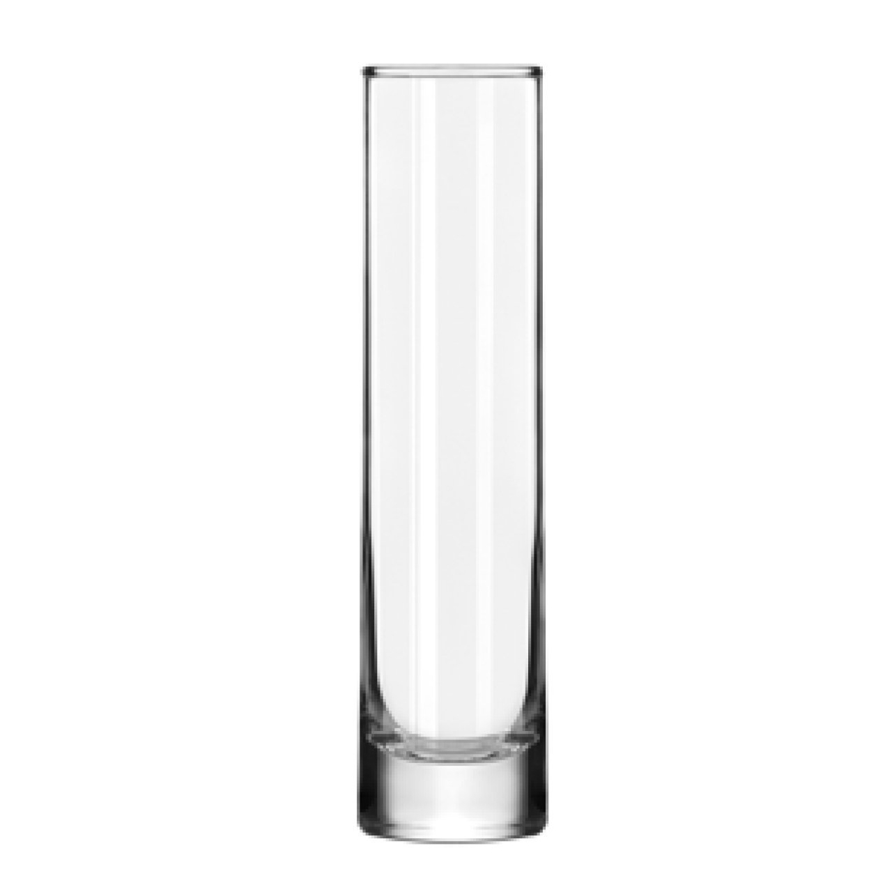Libbey 7-1/2-Inch Cylinder Bud Vase, Set of 12