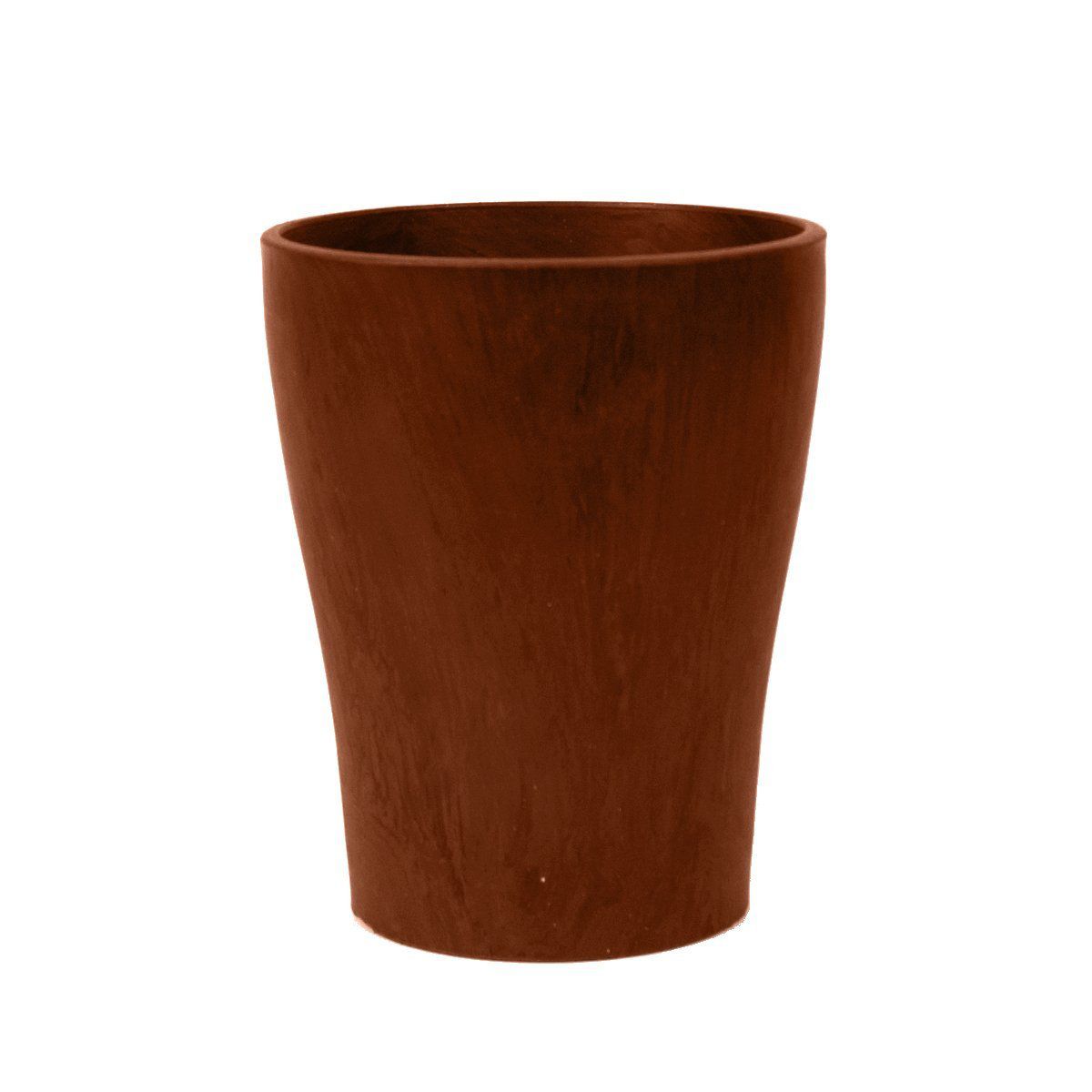 Arcadia PSW A15TC Smooth Wave Pot, 6-Inch, Terra Cotta