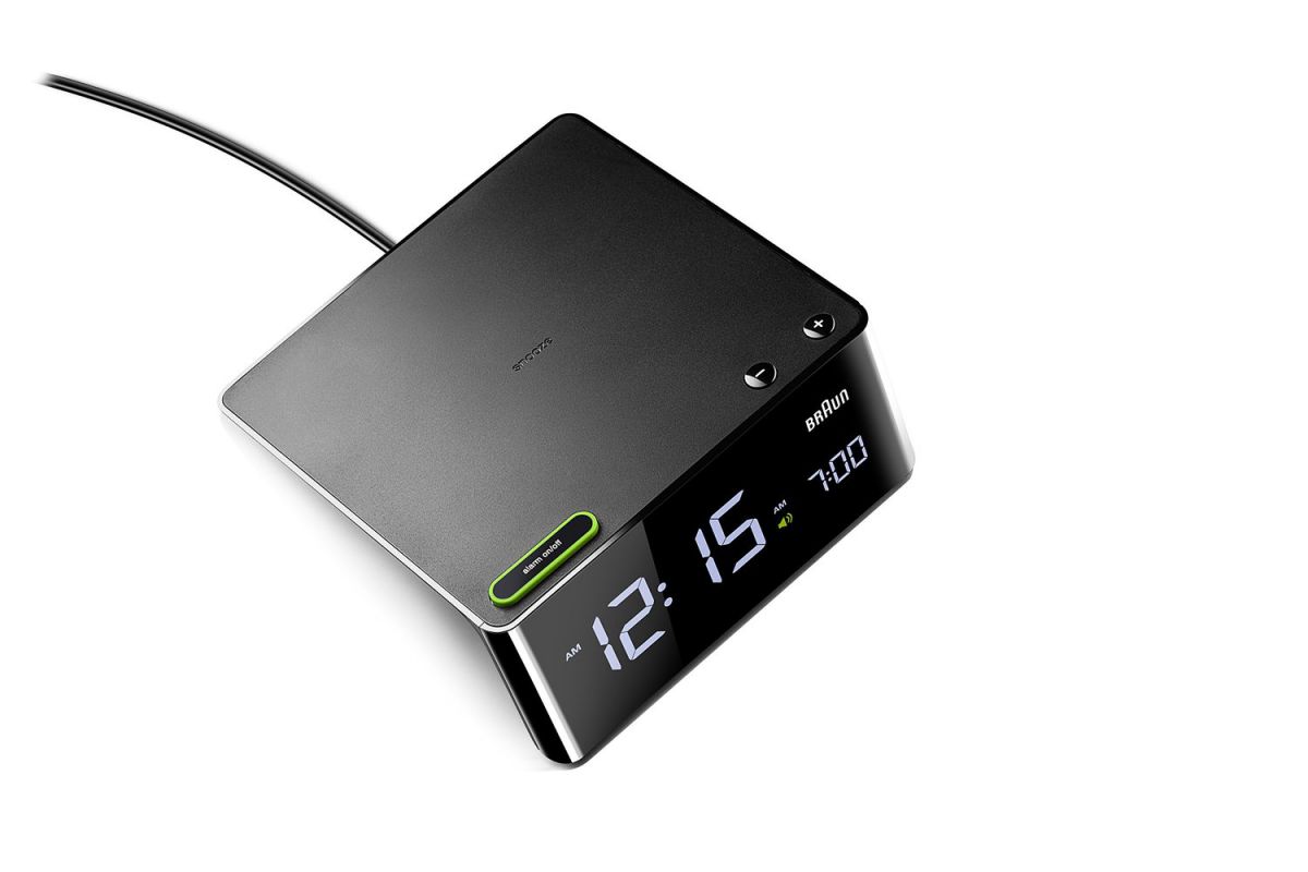 Braun BNC016BK Digital Quartz Alarm Clock