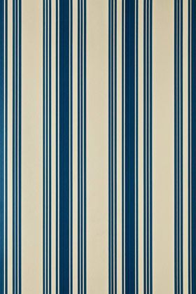 Farrow & Ball - ST1372 - Tented Stripe Wallpaper - Neutral