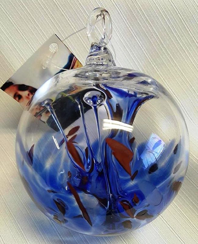 Glass Witchball/Ornament by Luke Adams Handblown Glass