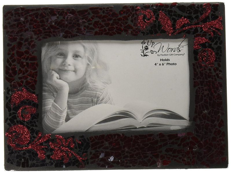 Up Words by Pavilion Photo Frame, Red, 7-3/4 by 5-3/4-Inch