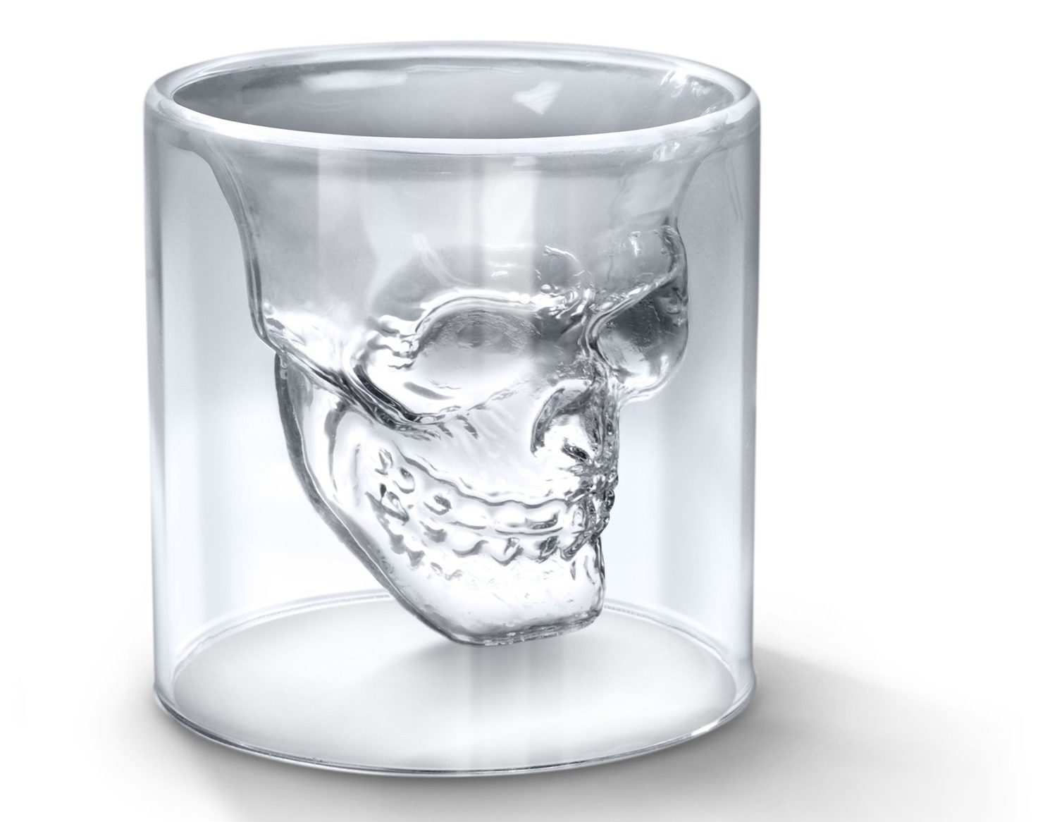 Fred DOOMED Crystal Skull Shotglass